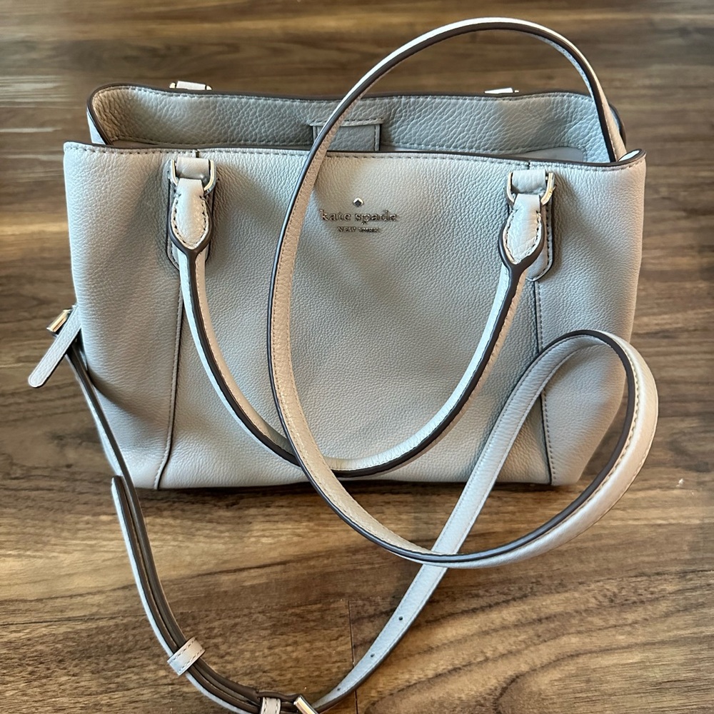 Kate Spade Nimbus Grey “Jackson”Medium Satchel
